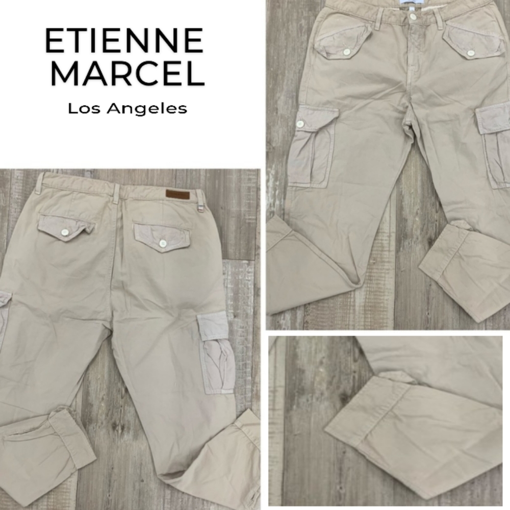 NWT Etienne Marcel Cropped Cargo Pants